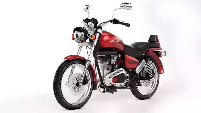 Royal Enfield Thunderbird 500 3D model