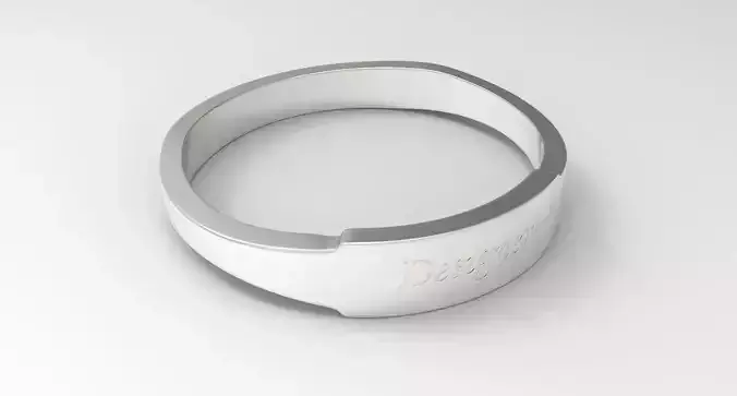 Designer Female Ring Silver