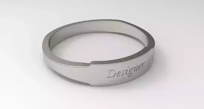 Designer Female Ring Platinum