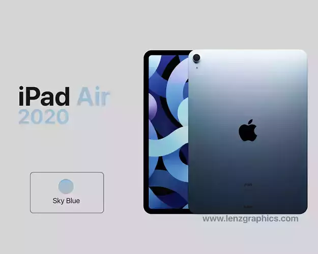 Sky Blue 2020 iPad Air 11 inch