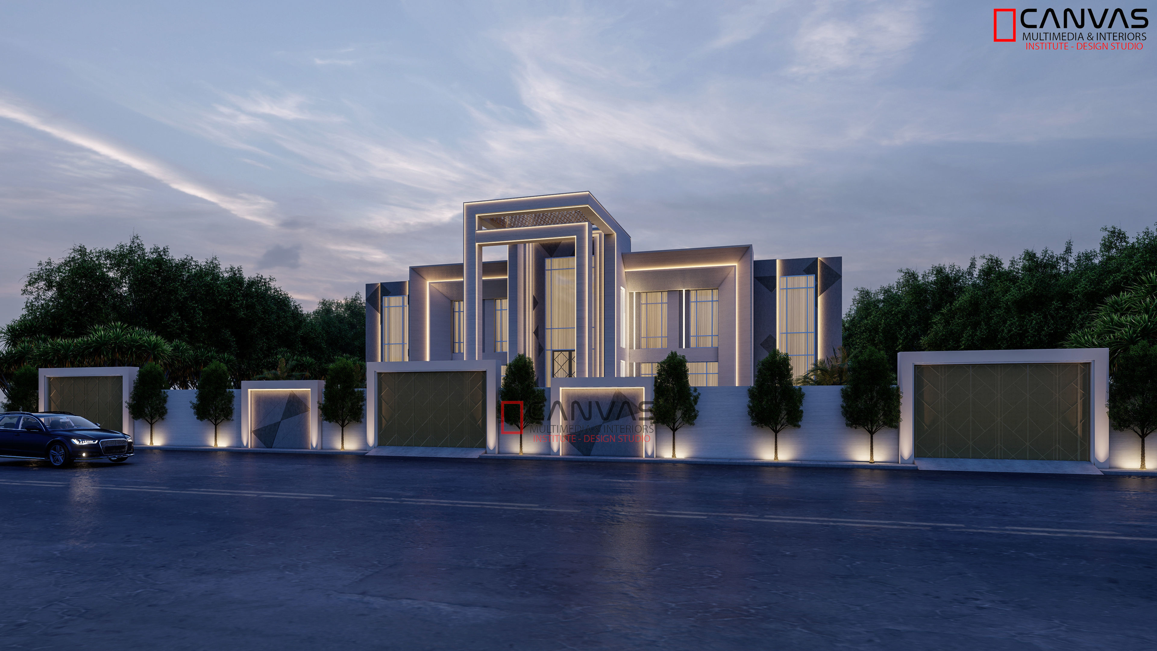 High Quality 3D Exterior Scene Day and Evening Lumion 10 3D model_4