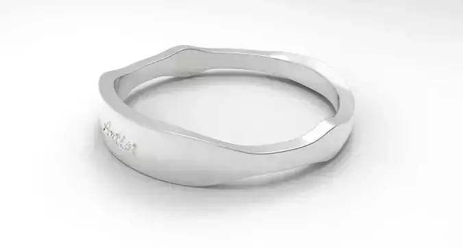 Artist Female Ring Silver