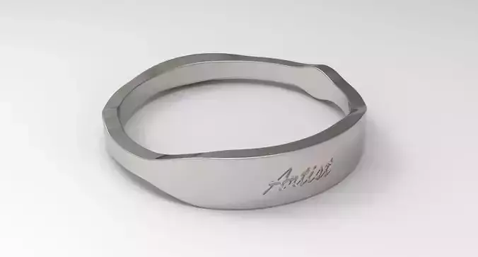 Artist Female Ring Platinum
