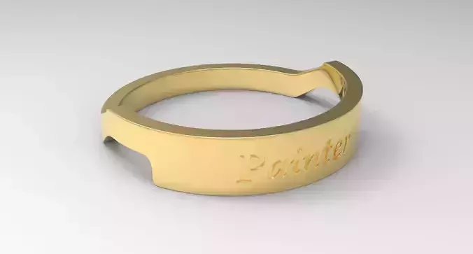 Painter Ring Female Gold