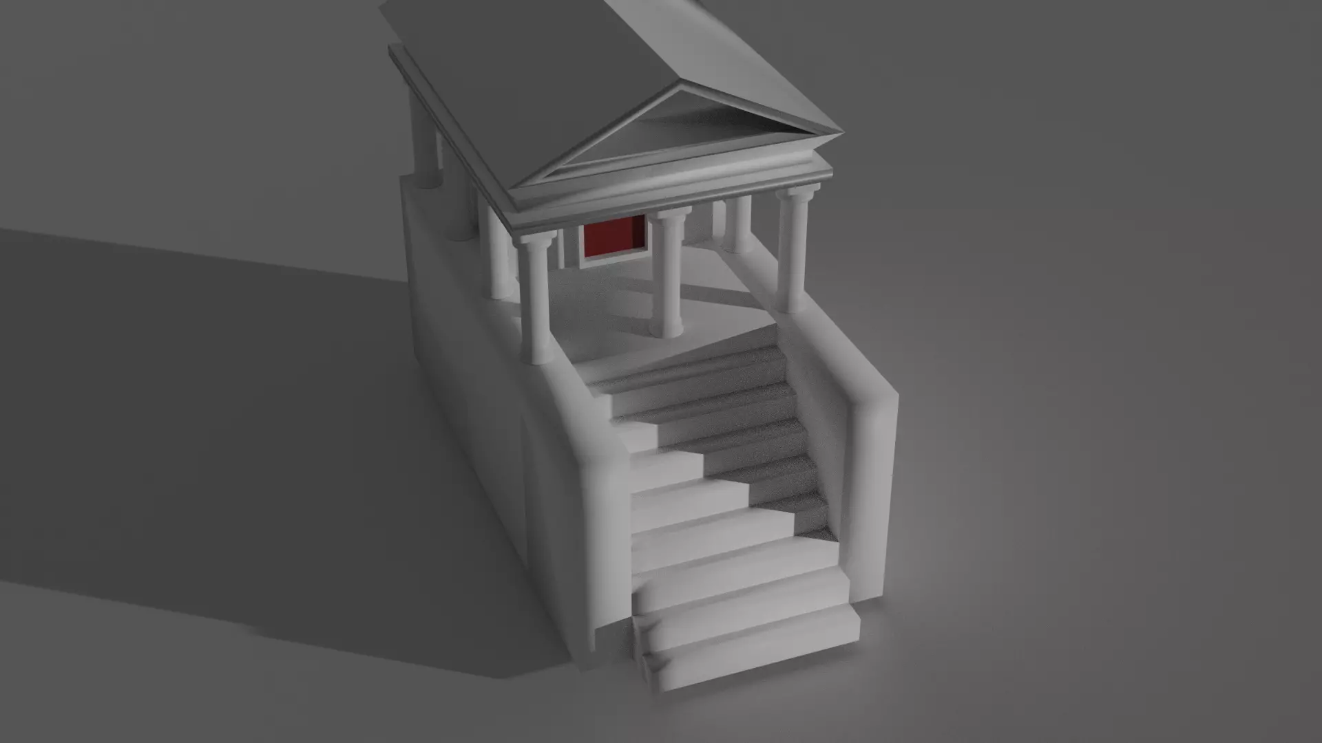 Greek Temple 3D Printable 3D model