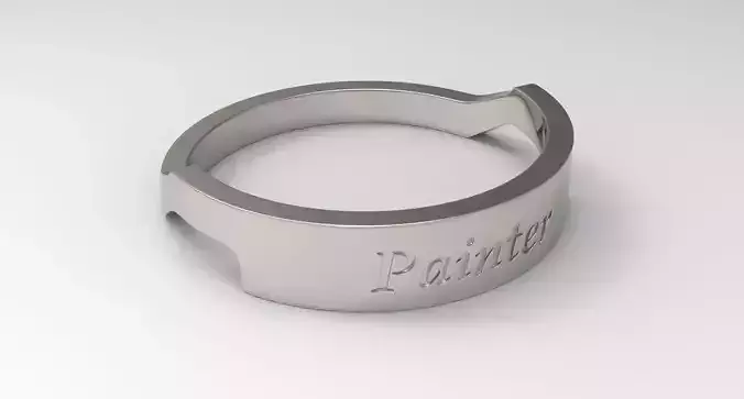 Painter Ring Female Platinum