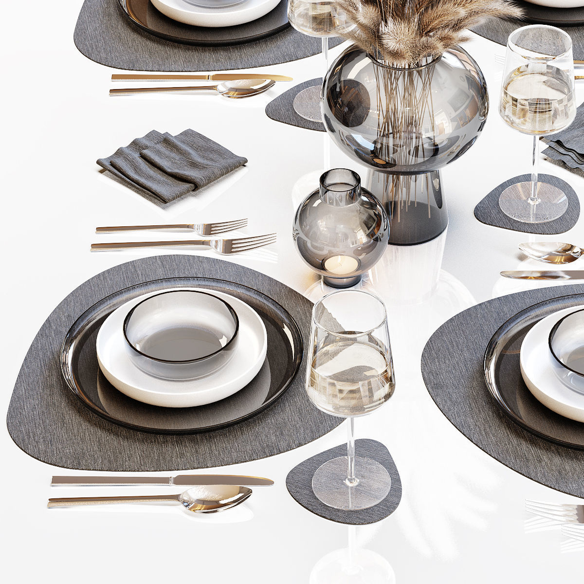Table setting 27 3D model_3