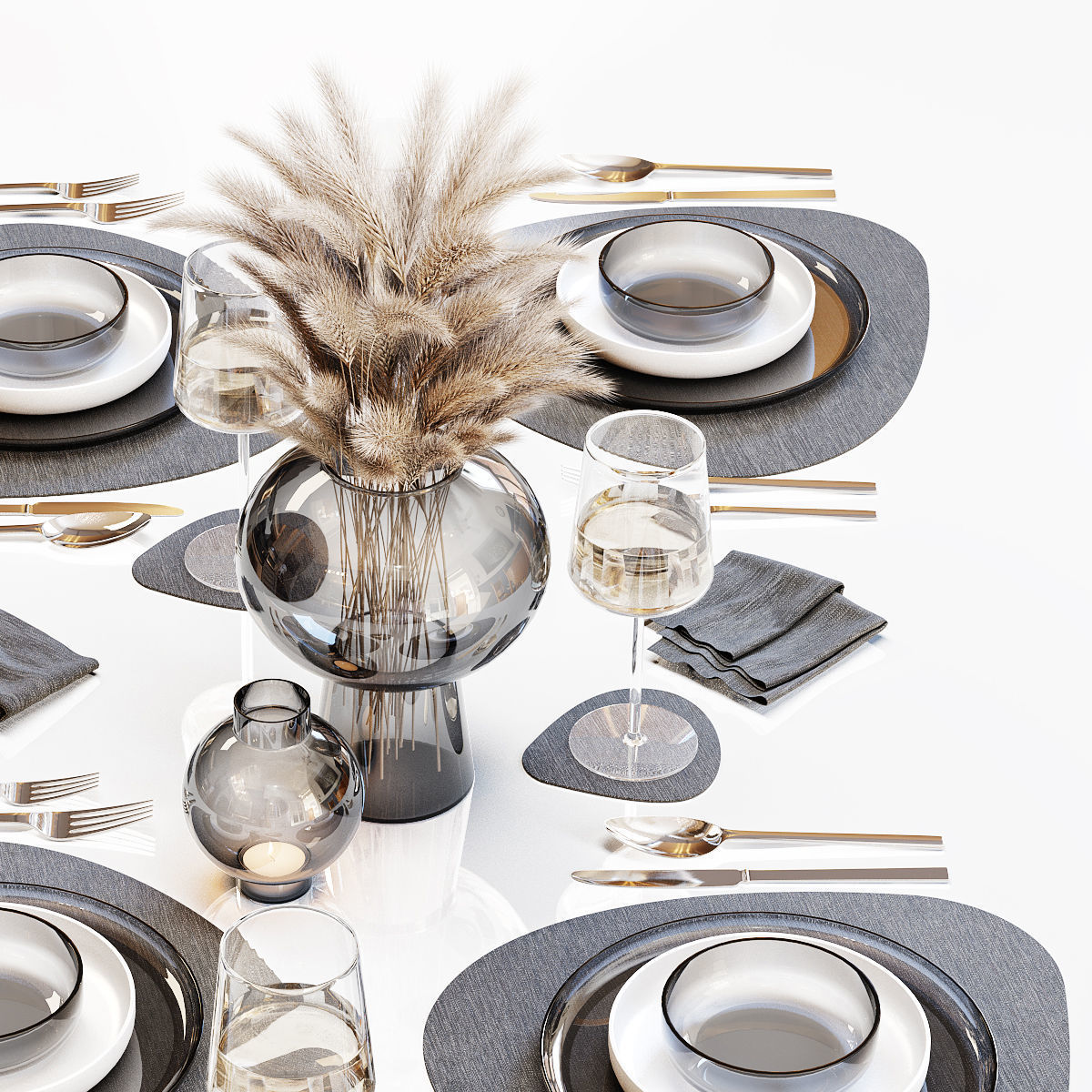 Table setting 27 3D model_2