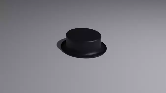 Low Poly Felt Hat