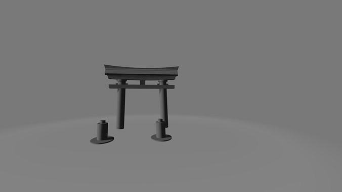 Japanese Tori 3D print model