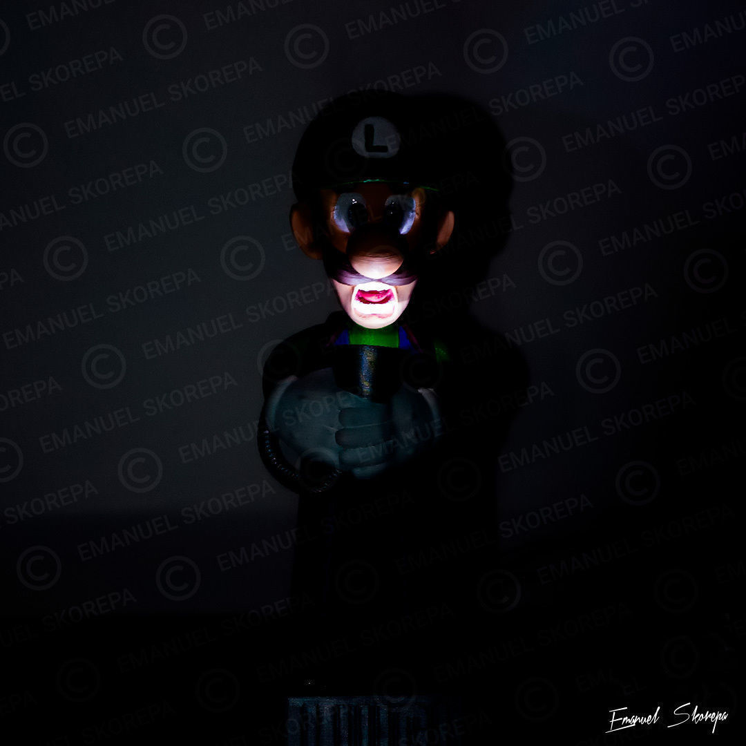 LUIGI LAMP 3D print 3D print model_6