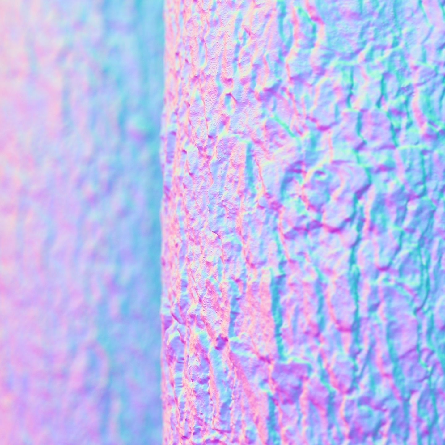 Spruce bark material 3D model_9