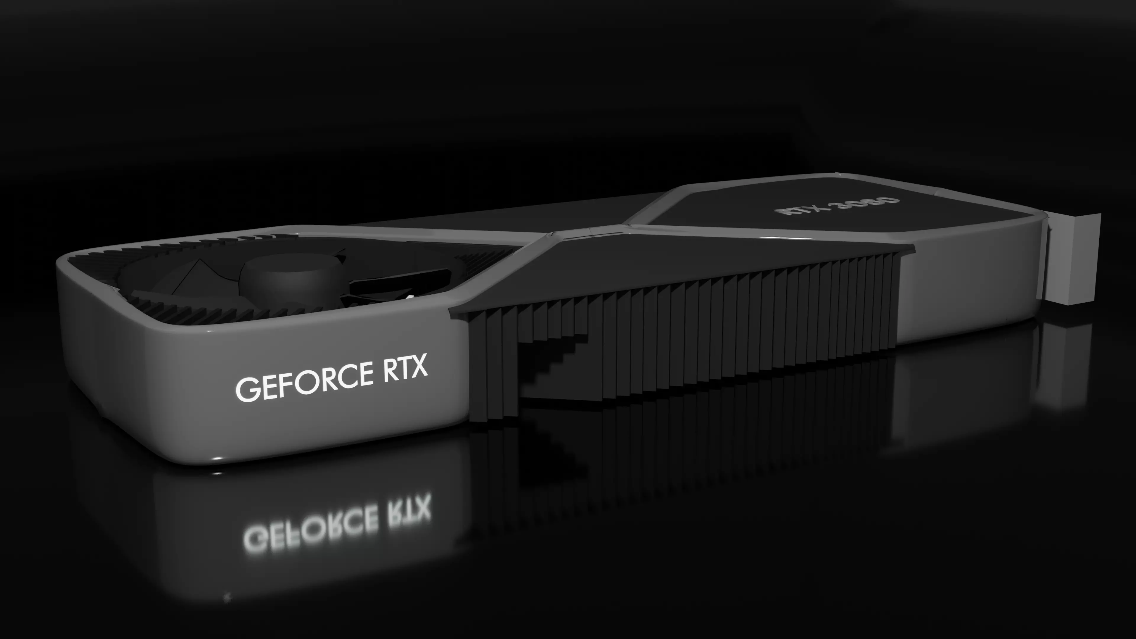 RTX 3080 3090 3D model
