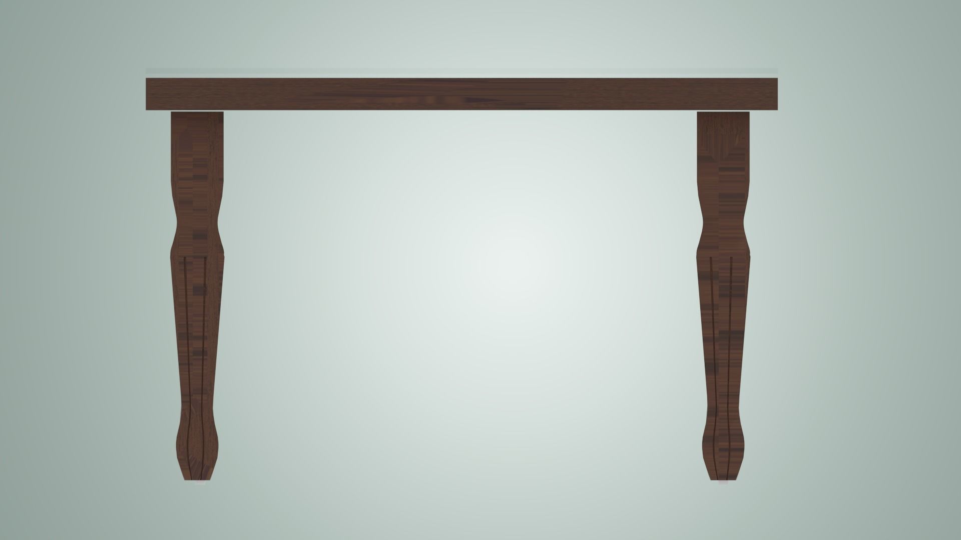 DINING TABLE MADE IN TEAK WOOD Free 3D model_8