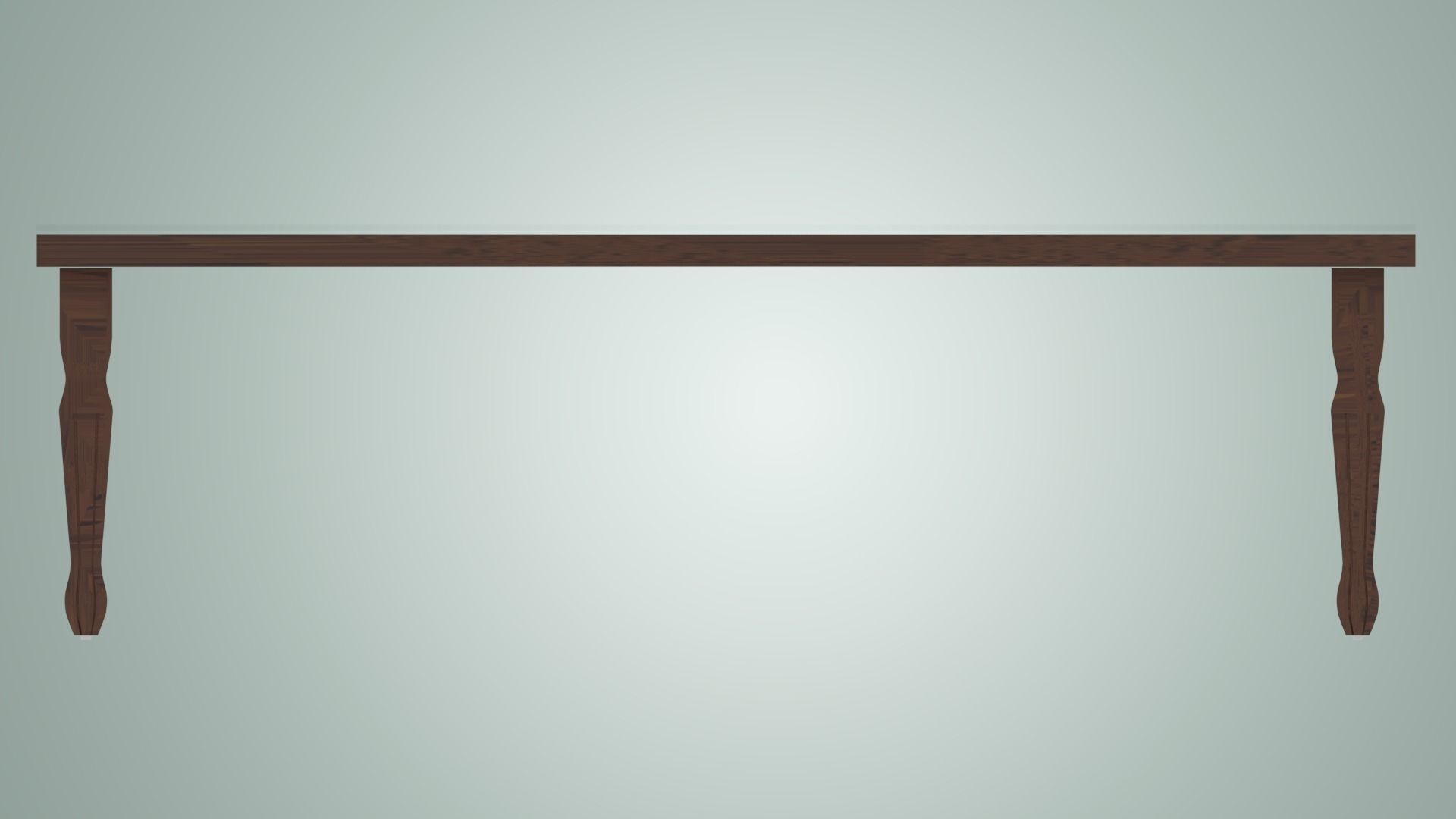 DINING TABLE MADE IN TEAK WOOD Free 3D model_9