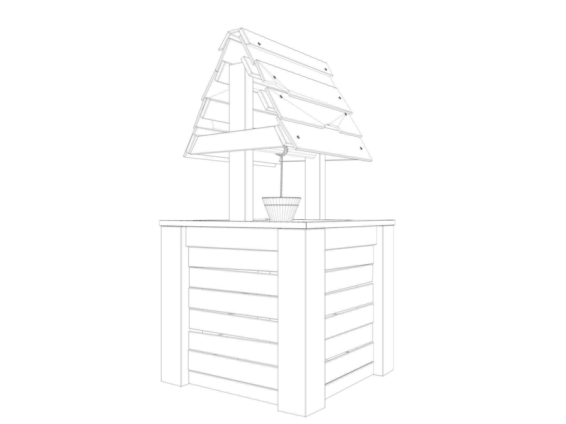 Farm Scene Low-poly 3D model_18