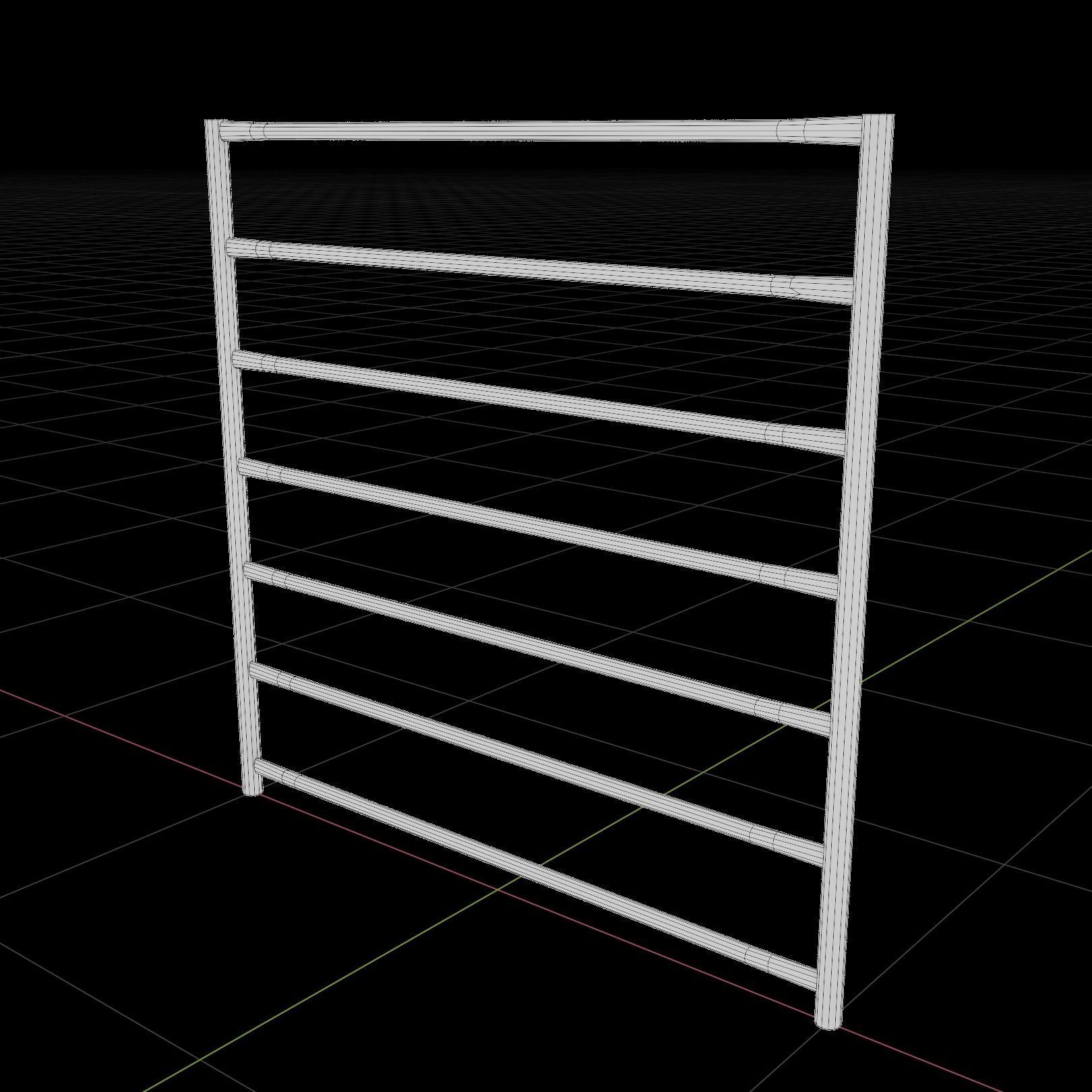 Soviet rust playground minipack Low-poly 3D model_6