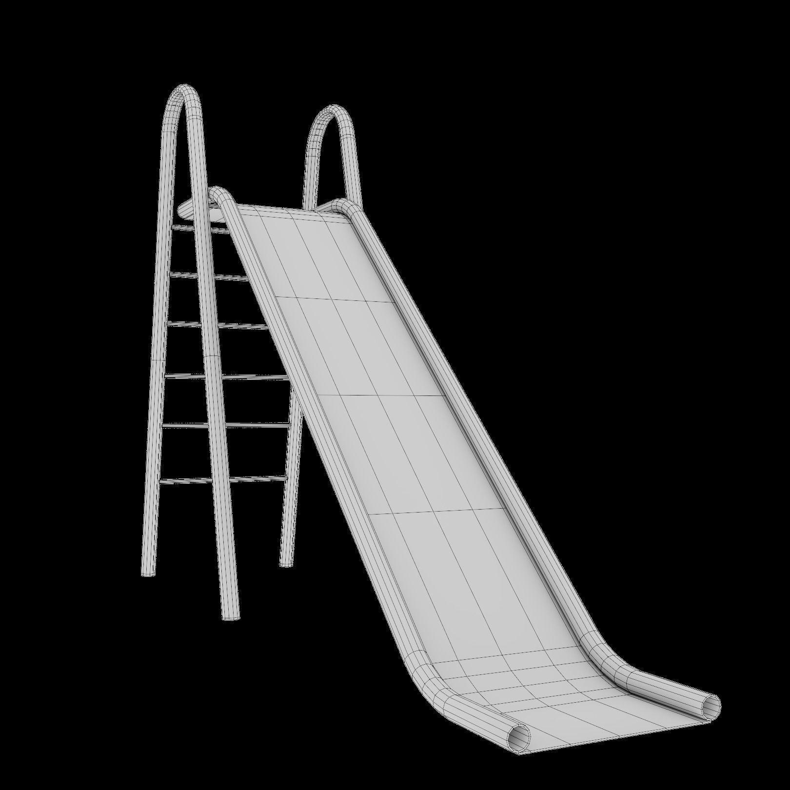 Soviet rust playground minipack Low-poly 3D model_2