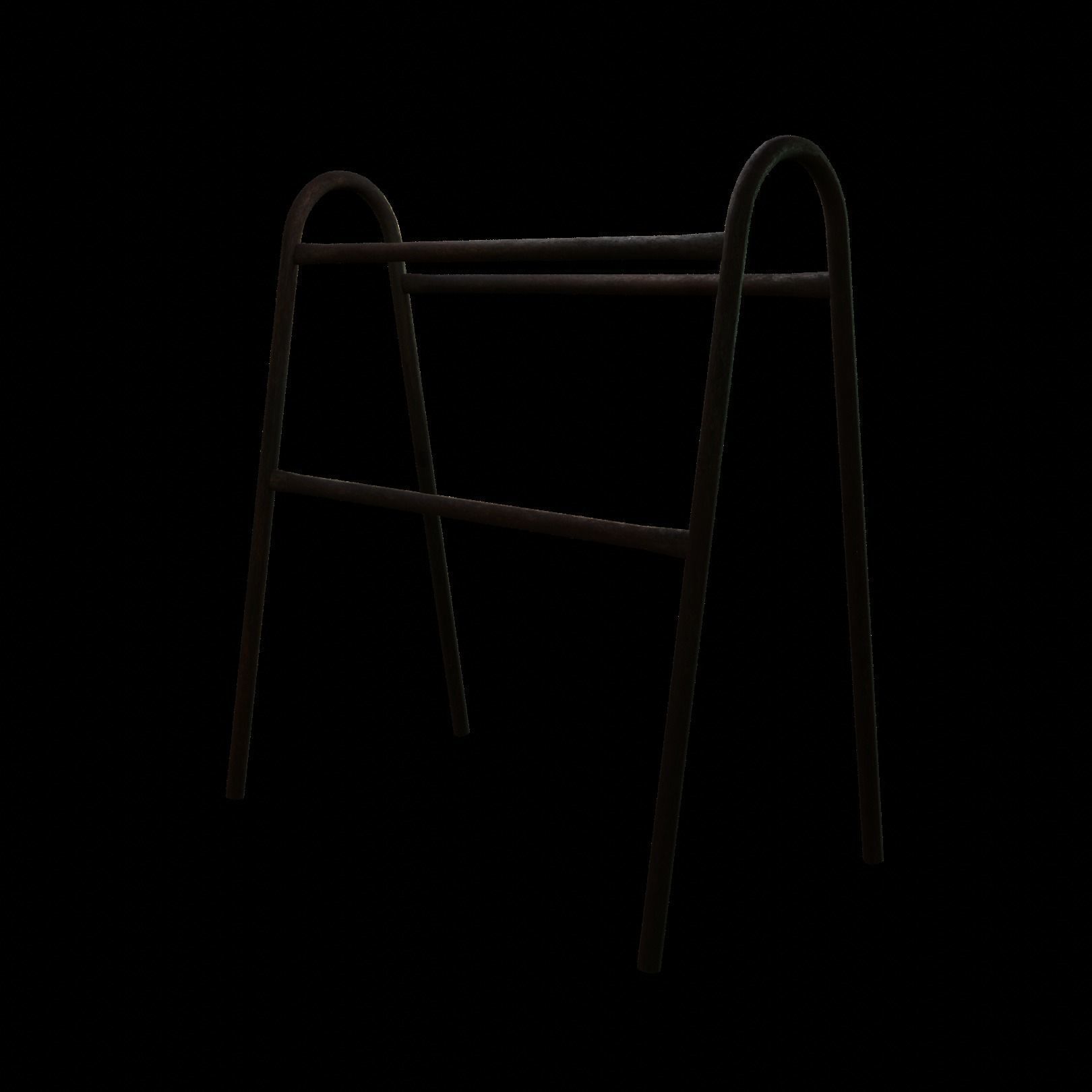 Soviet rust playground minipack Low-poly 3D model_7