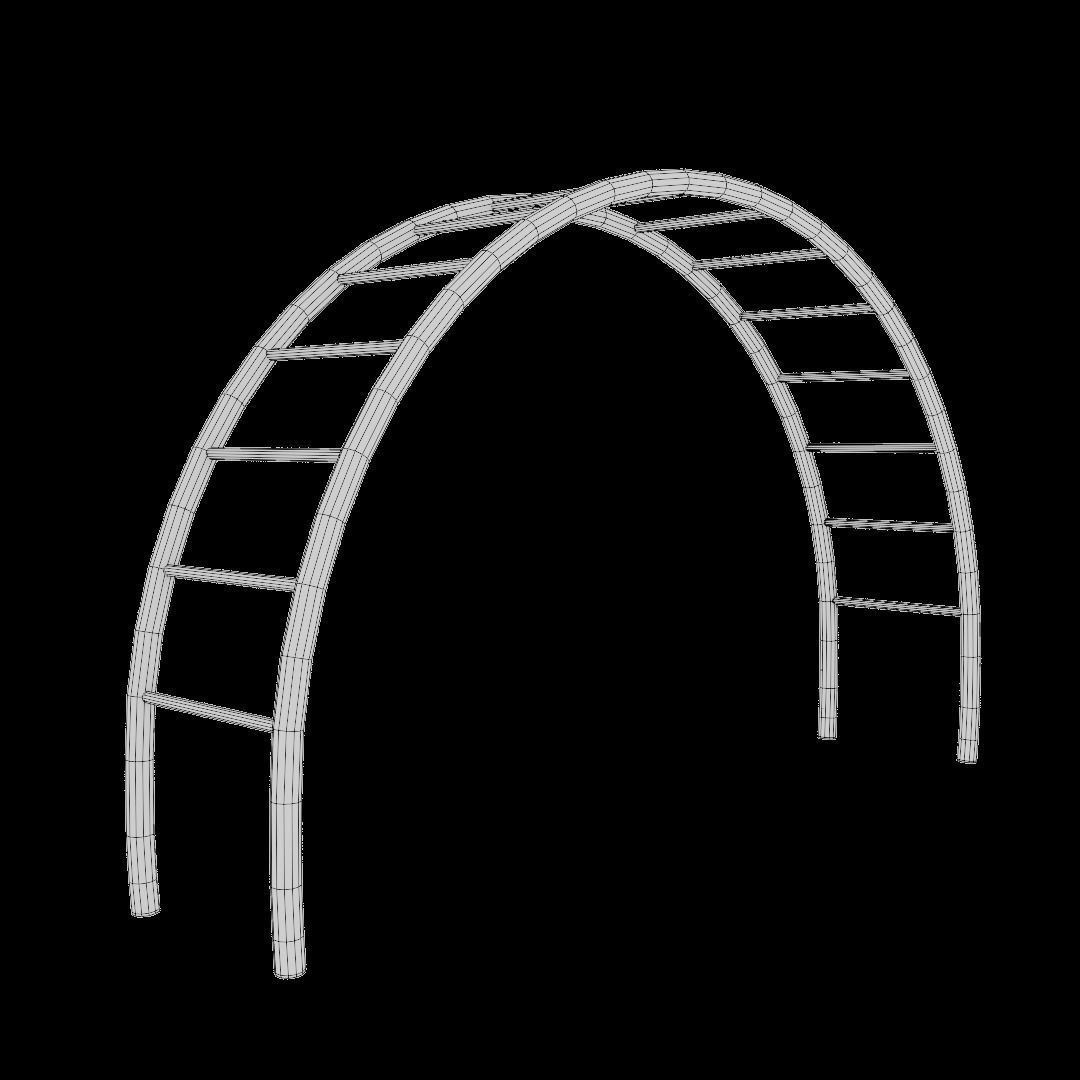 Soviet rust playground minipack Low-poly 3D model_4