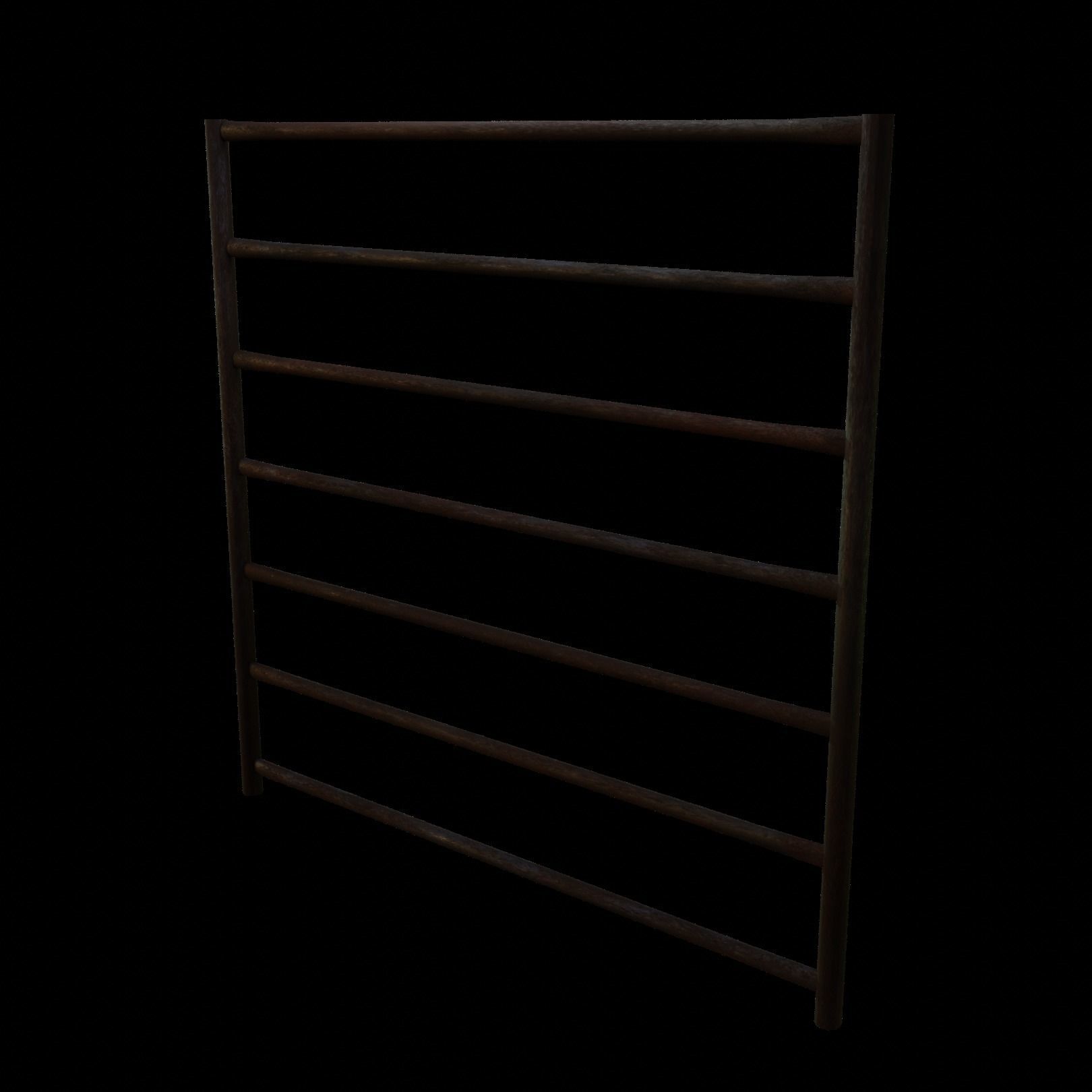 Soviet rust playground minipack Low-poly 3D model_5