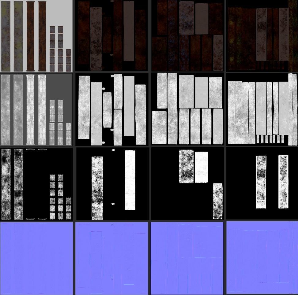 Soviet rust playground minipack Low-poly 3D model_9