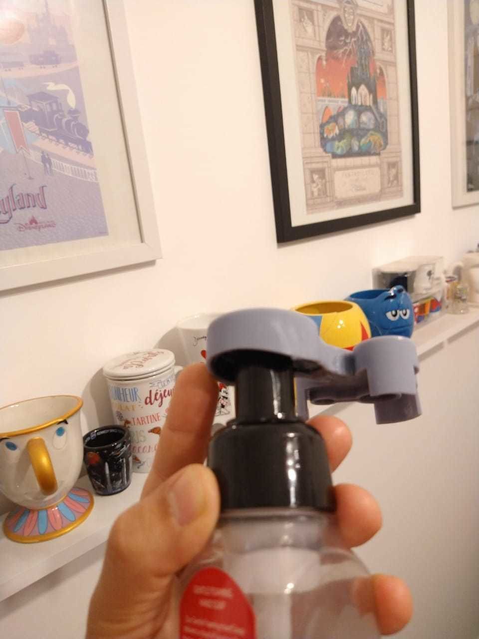 MICKEY SHAPED FOAMING SOAP ADAPTER TO BATH AND BODY WORKS 3D print model_2