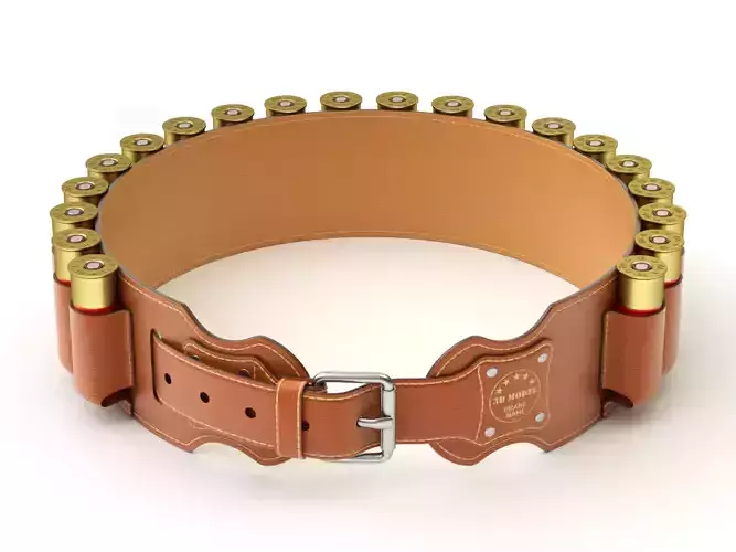 Bandolier shotgun cartridge belt
