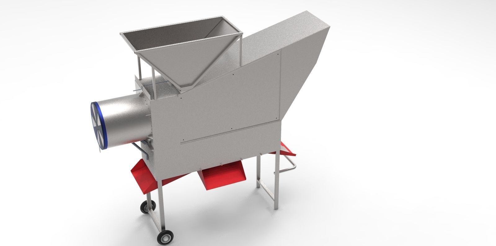 fanner  winnow 3D model_4