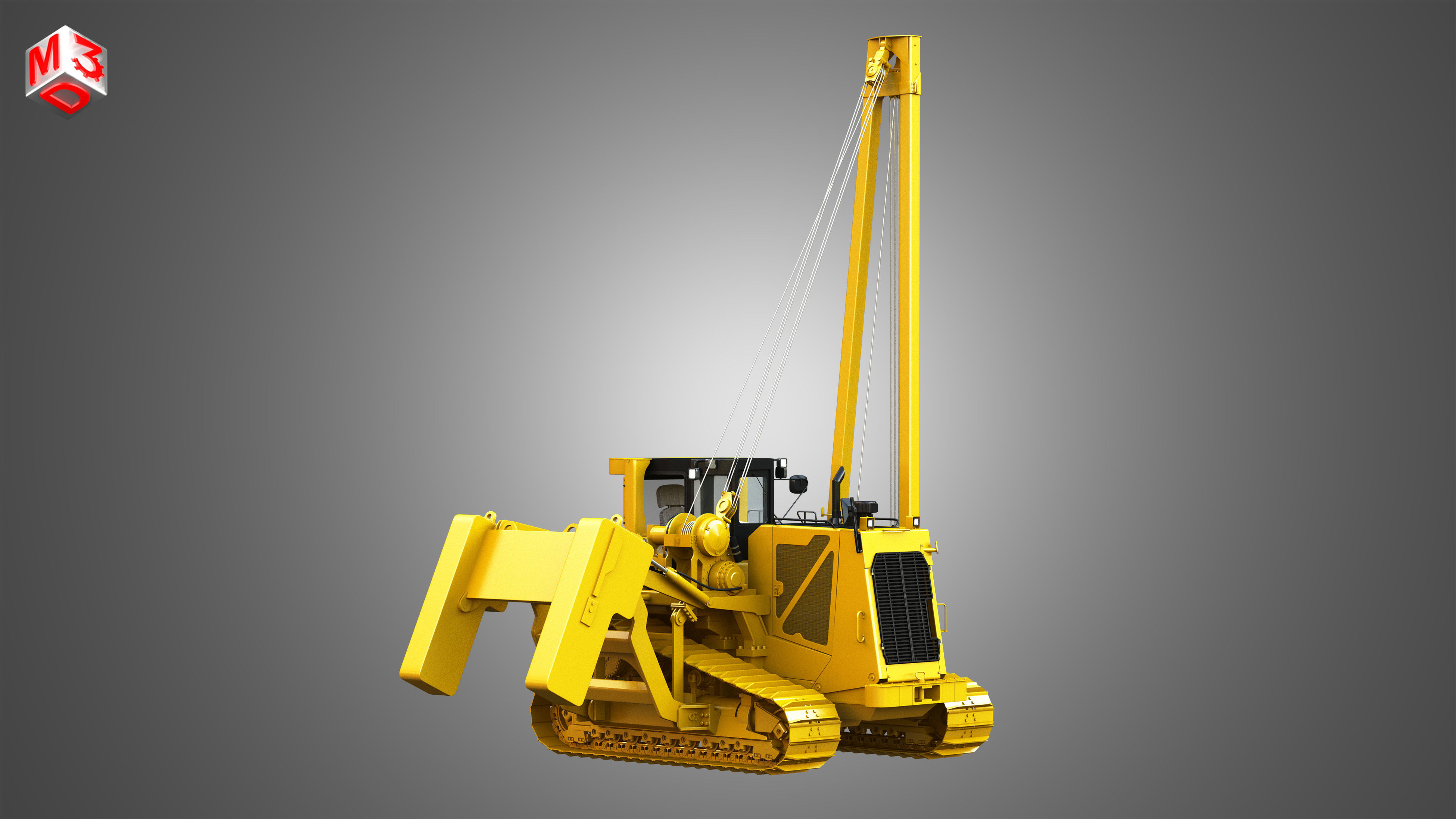 PL83 Pipelayer  3D model_6