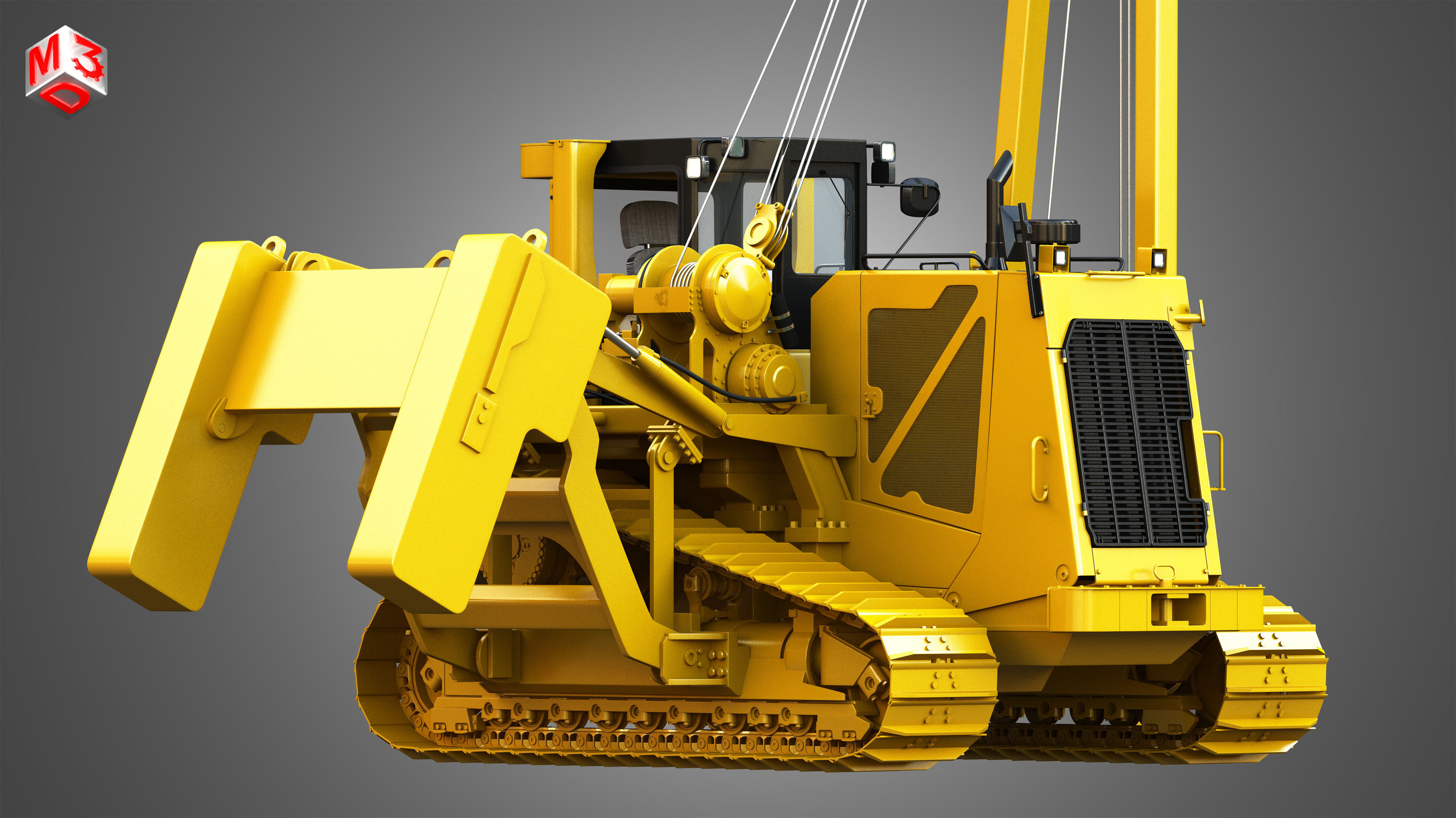 PL83 Pipelayer  3D model_2