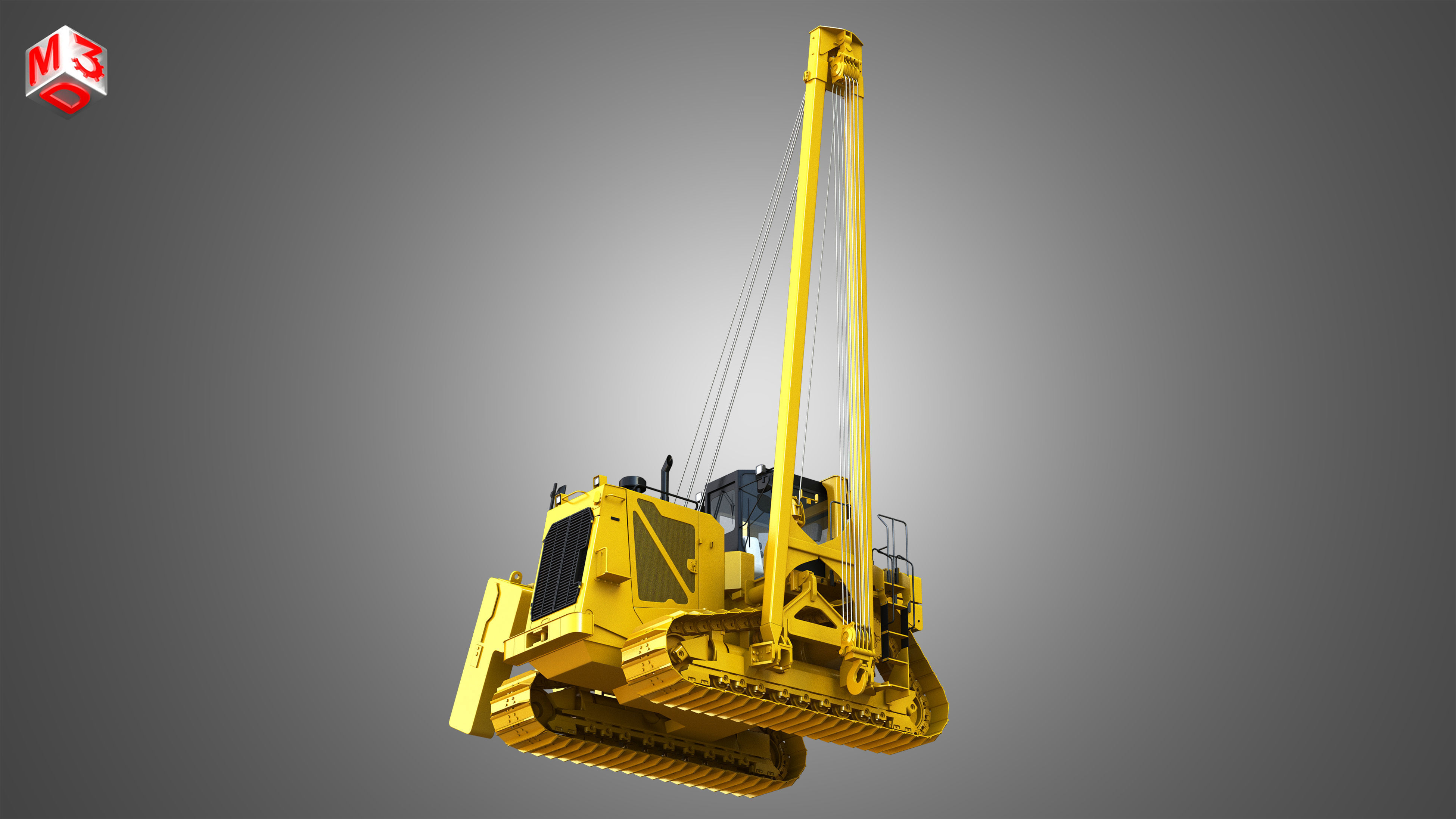 PL83 Pipelayer  3D model_12