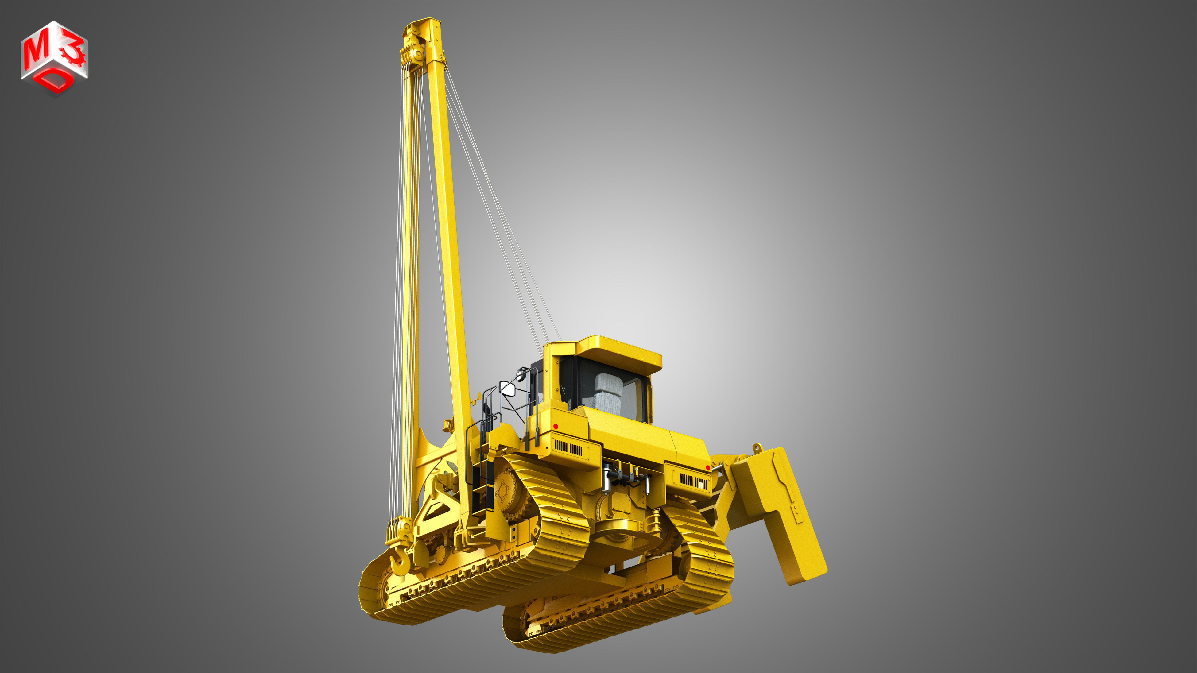 PL83 Pipelayer  3D model_15