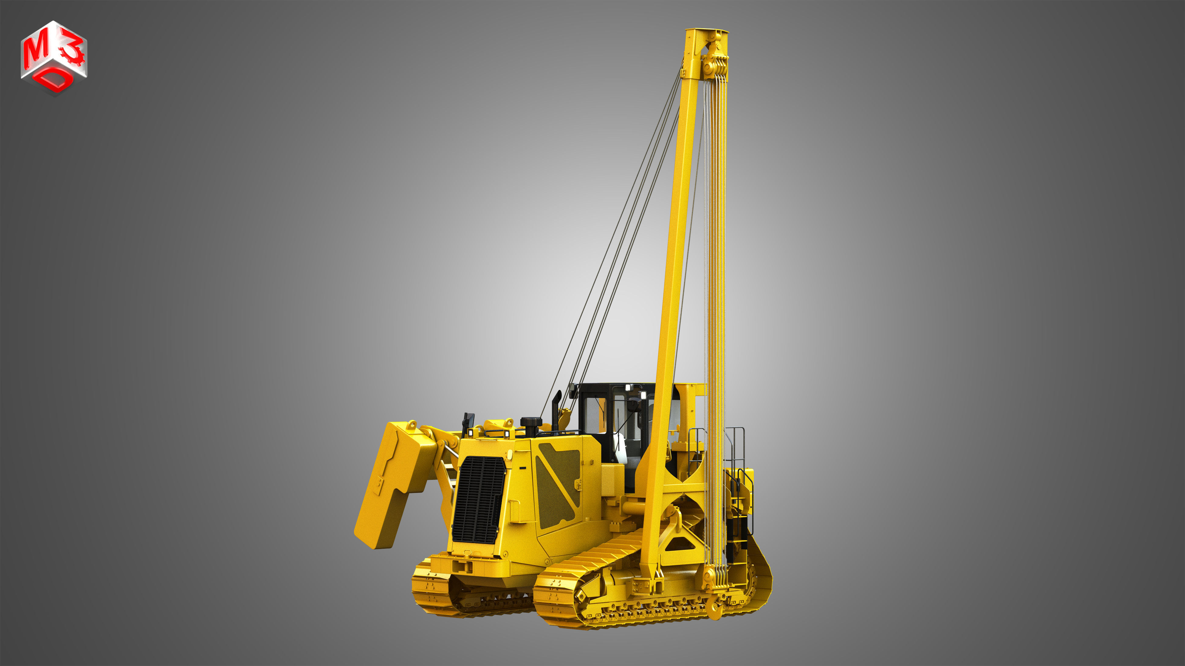 PL83 Pipelayer  3D model_4