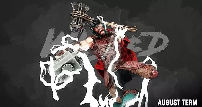 Wicked Marvel Thor Ragnarok 3d Sculpture ready for printing 3D print model_0