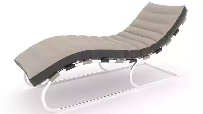 Oviedo Upholstered Chair - 3ds Max