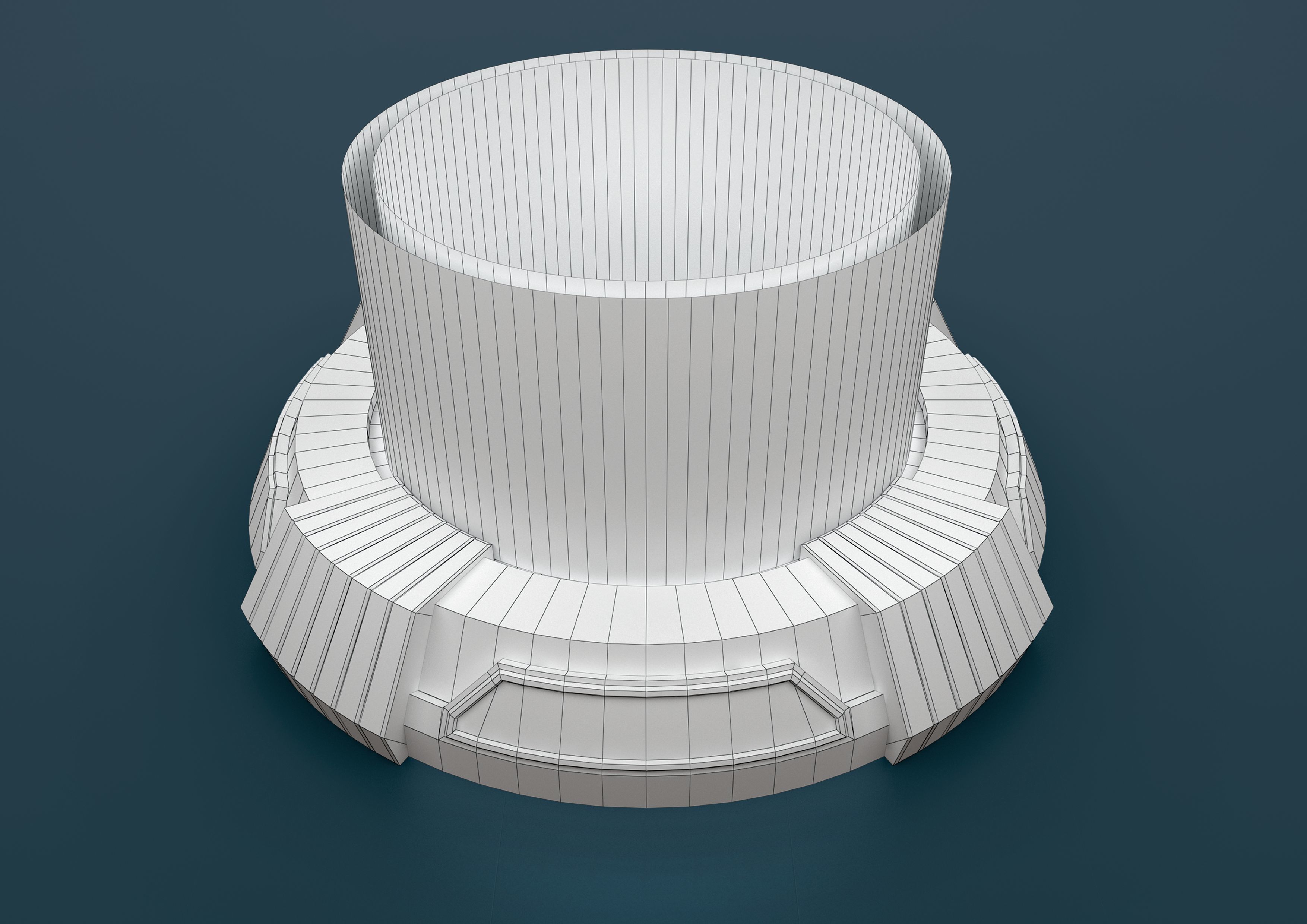 STAND BASE 05 3D model_3