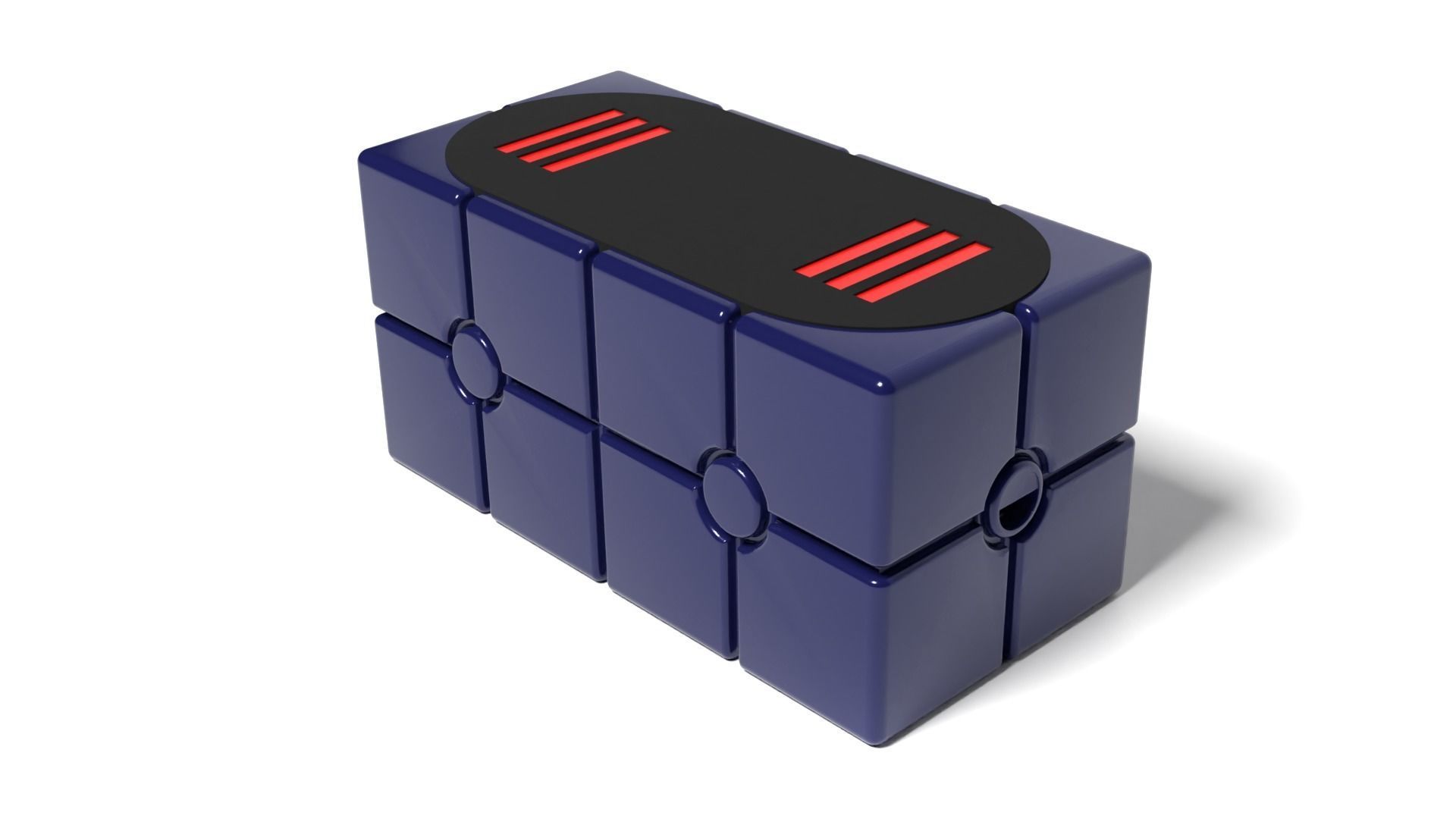 Scanning Crate with open lid 1-6 scale Hottoys 3D print model_5