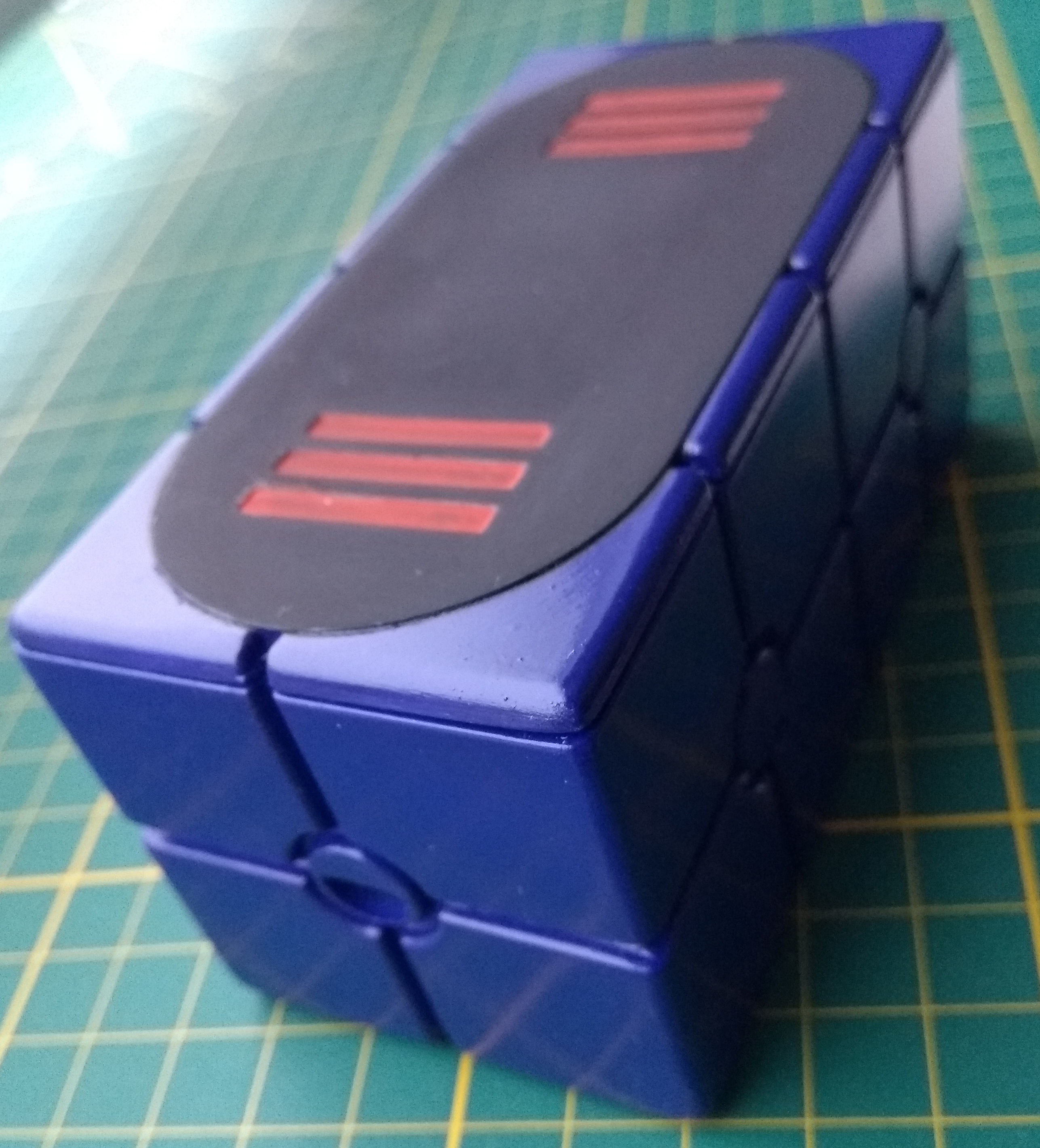 Scanning Crate with open lid 1-6 scale Hottoys 3D print model_19