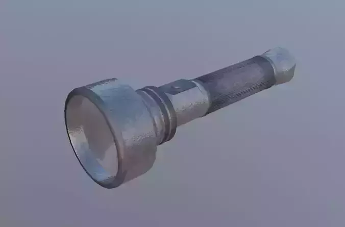 Flashlight piece of metal