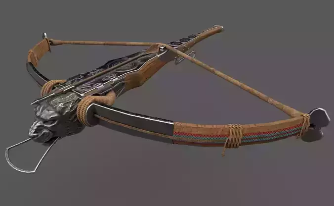 Bow of hercules Low-poly 3D model