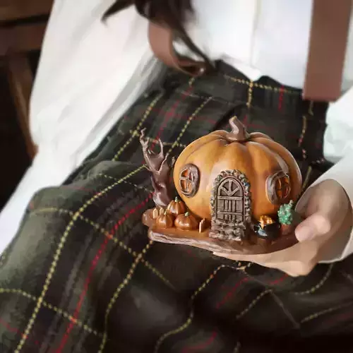 Pumpkin Cottage 3D print model