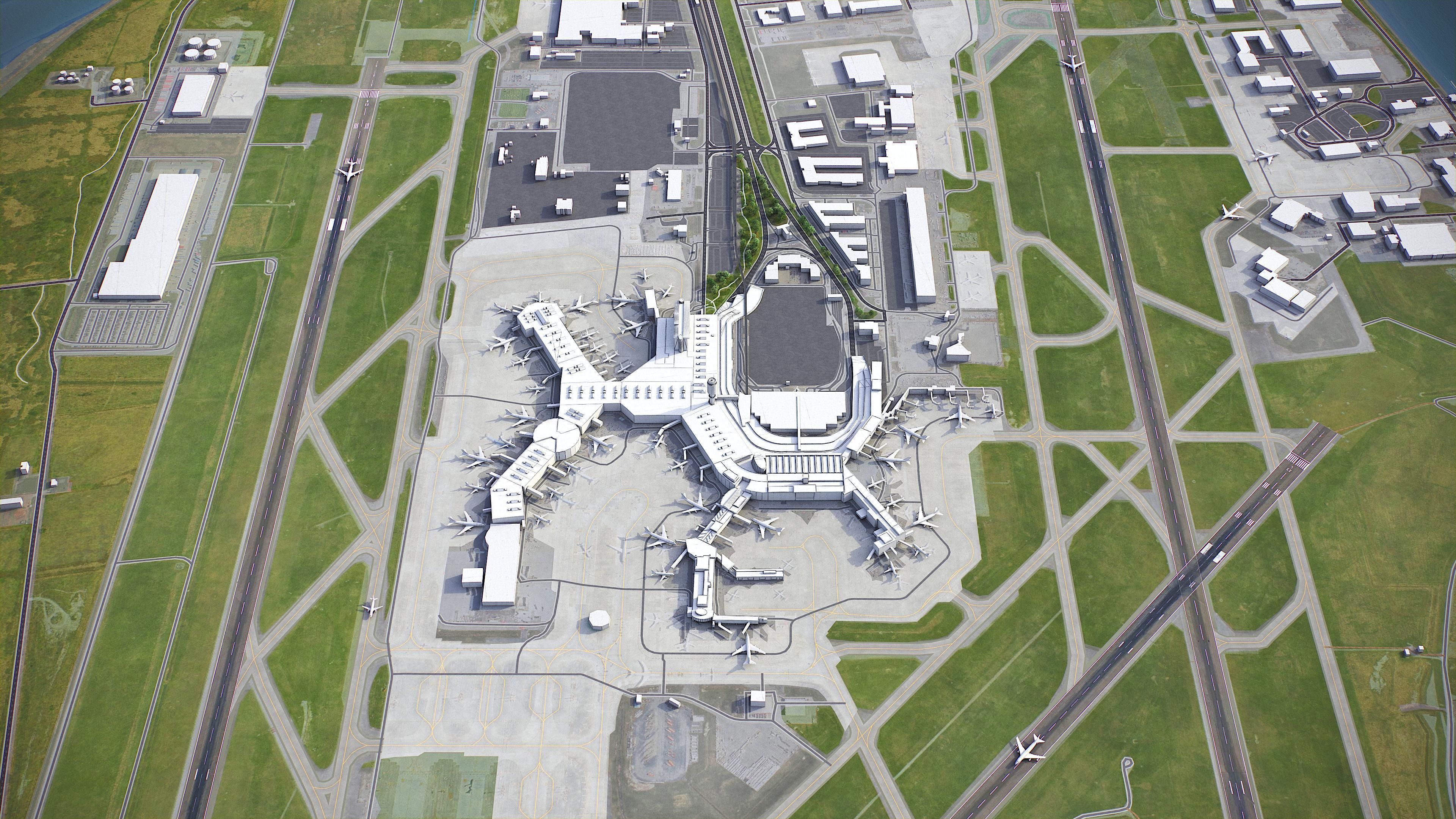  Vancouver - 3D City Model Low-poly 3D model_22