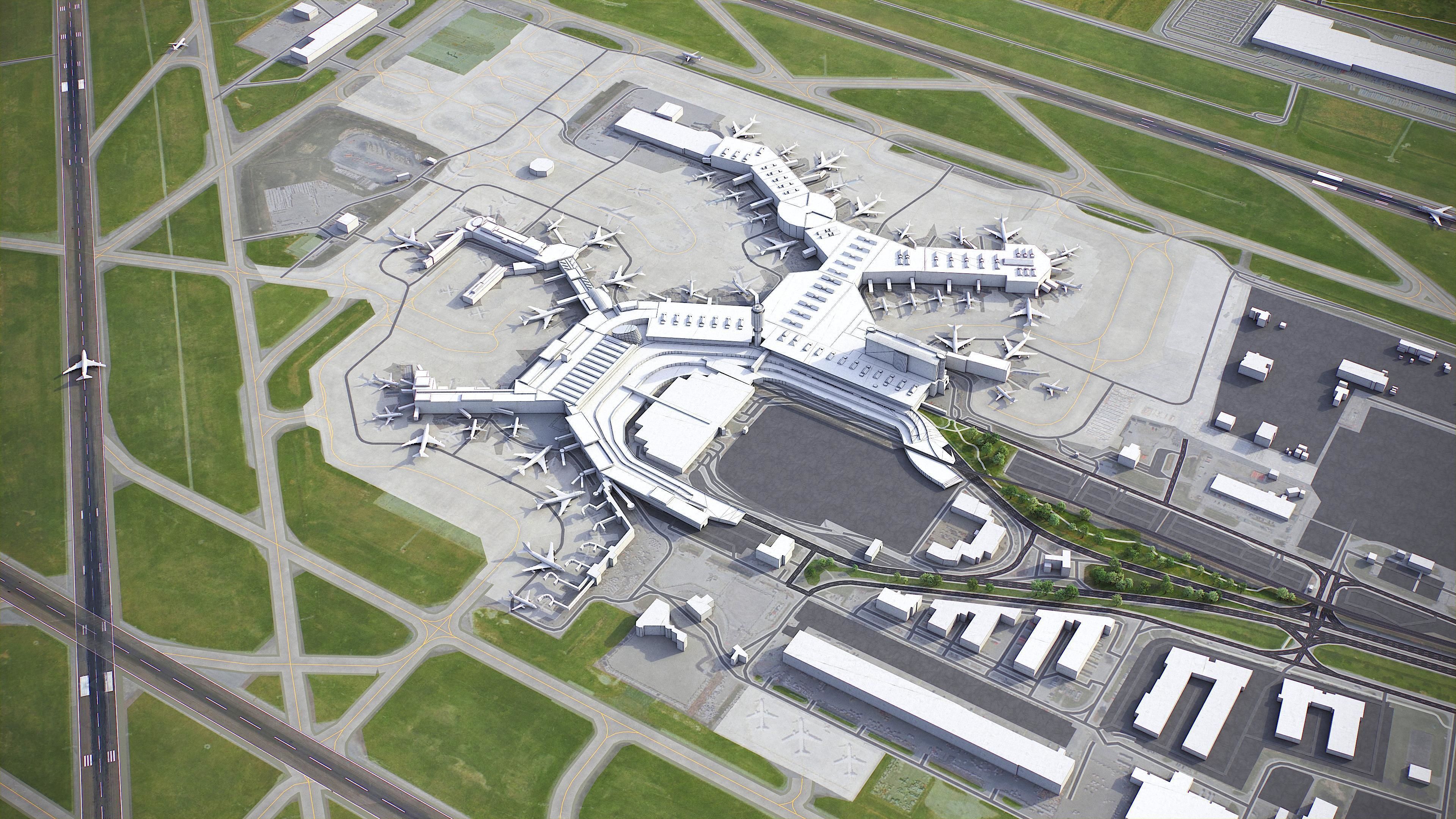  Vancouver - 3D City Model Low-poly 3D model_19