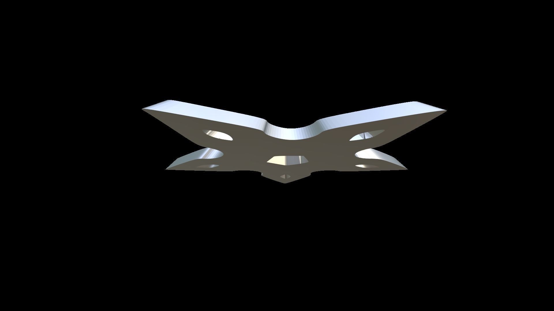 Shuriken star 3D print model_2