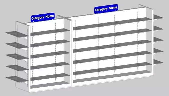 Retail Gondola Display Or Pharmacy Gondola Display 