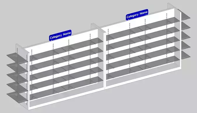 Retail Gondola Display Or  Pharmacy Gondola Display 