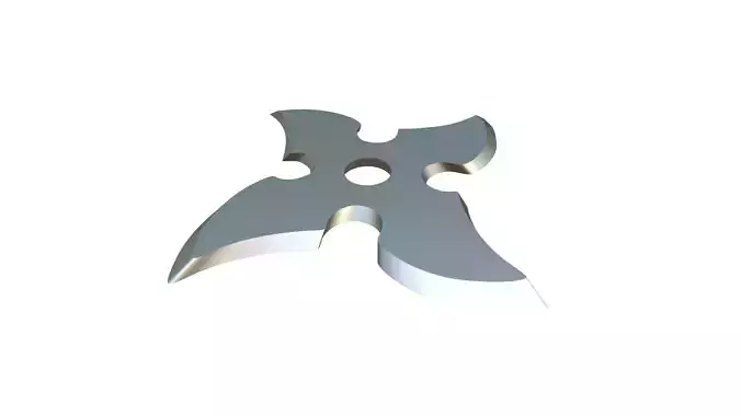 Shuriken metal blade
