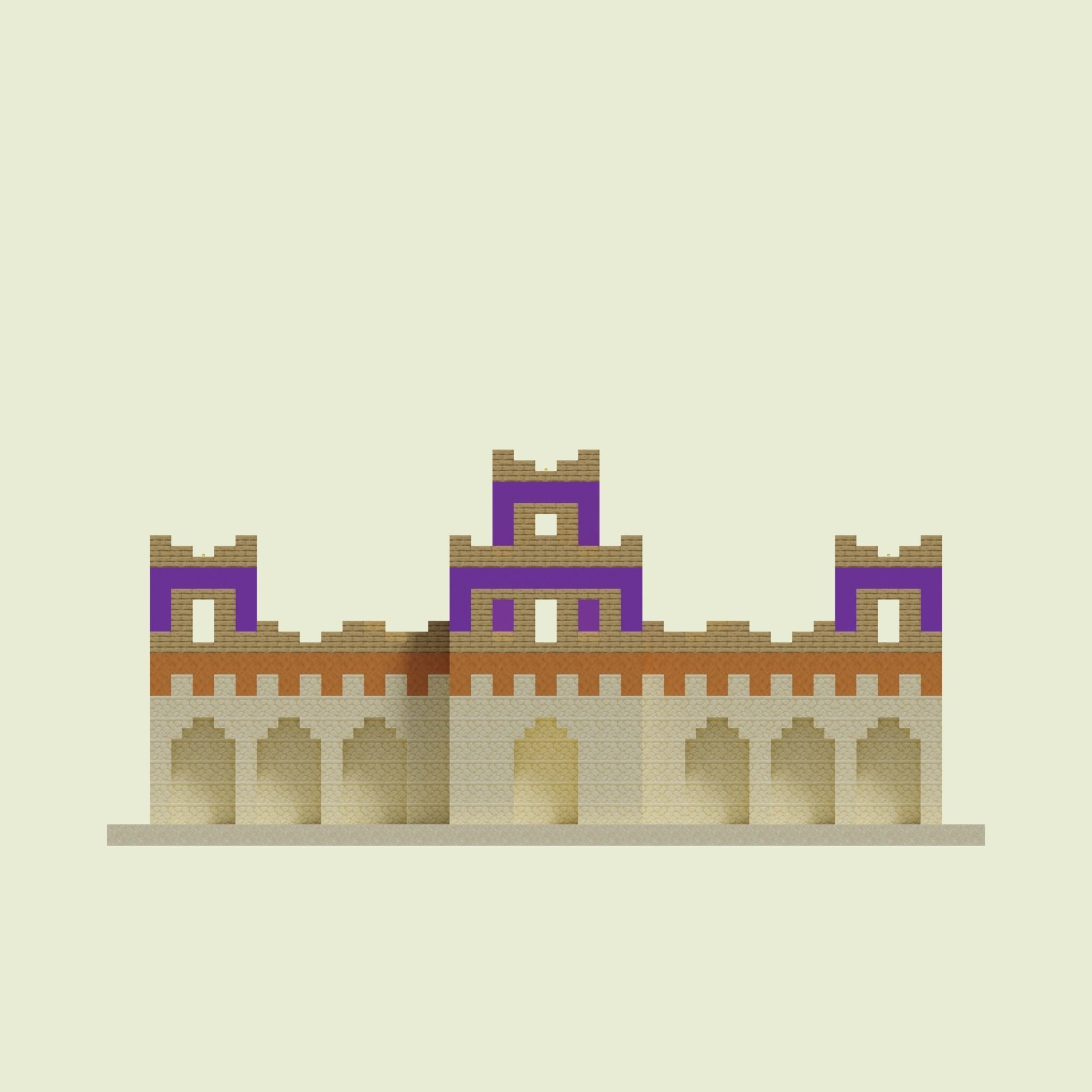 Babel Walls 3D model_3