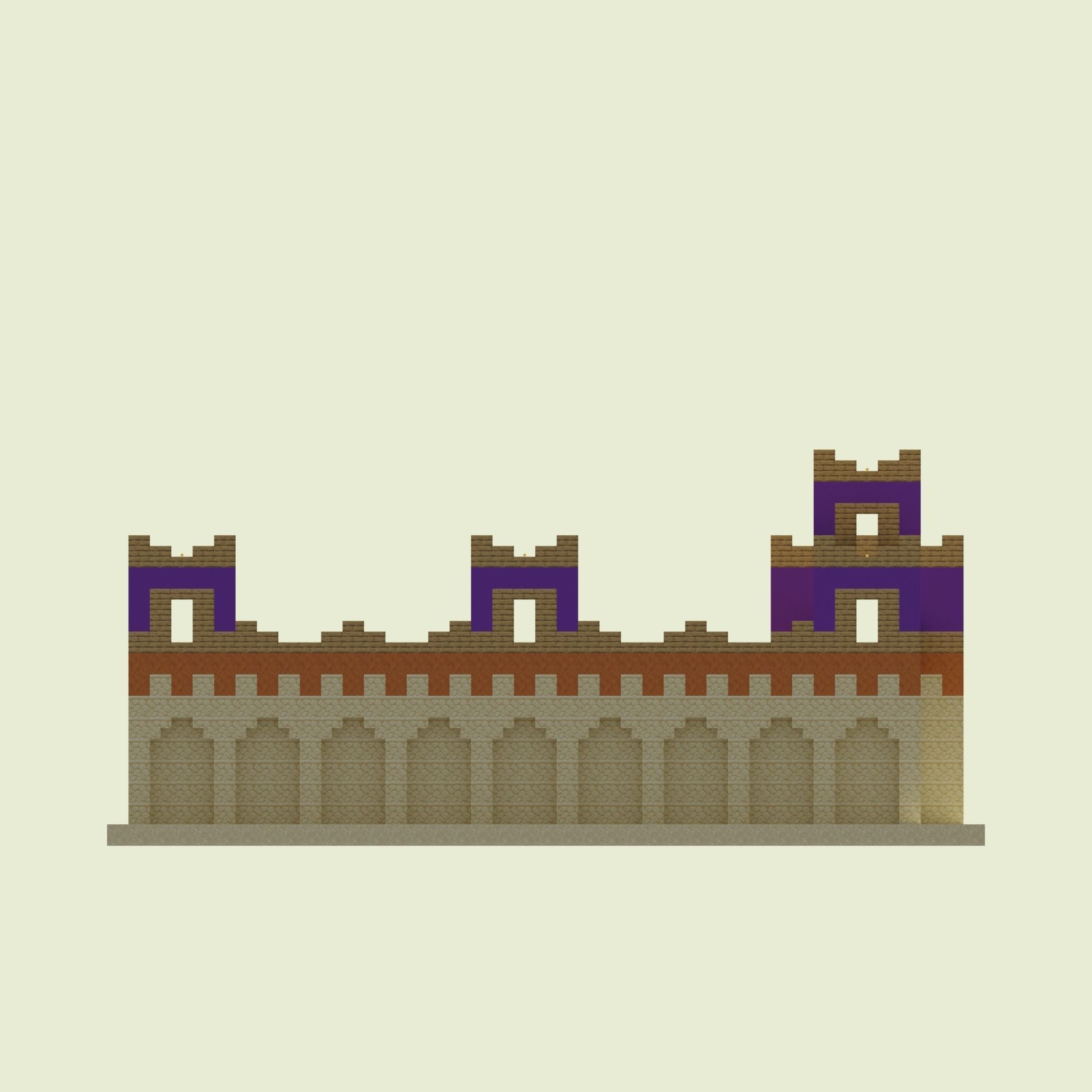 Babel Walls 3D model_5